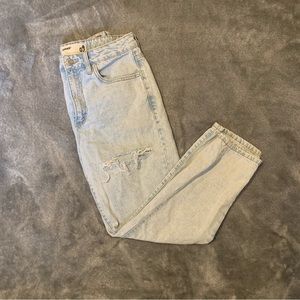 Light Wash Mom Jeans